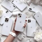 Official Apple Silicone Case - Бял