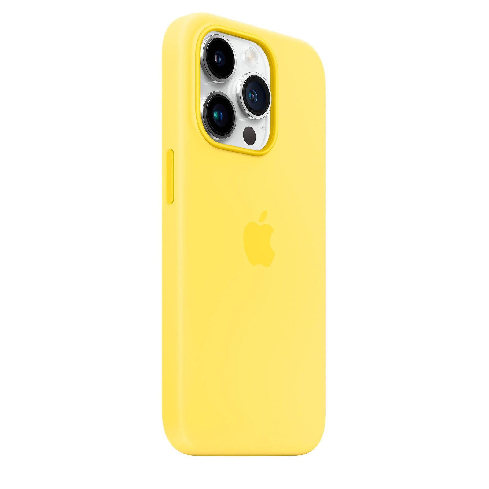 Official Apple Silicone Case - Жълт