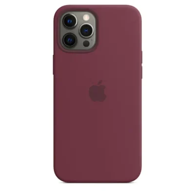 Official Apple Silicone Case - Бордо