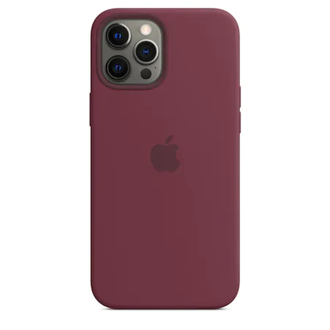 Official Apple Silicone Case - Бордо