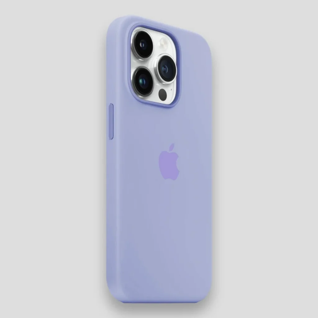 Official Apple Silicone Case - Лавандула