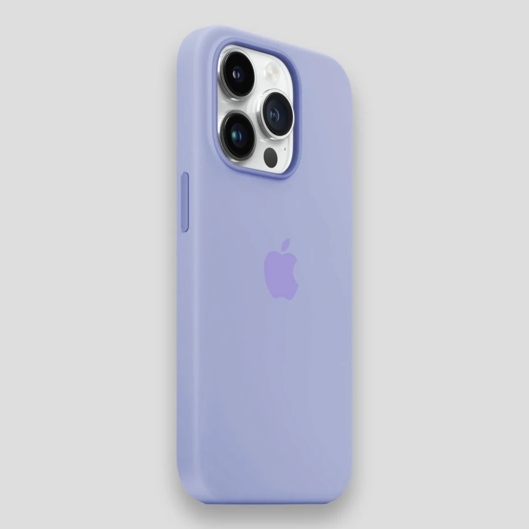 Official Apple Silicone Case - Лавандула