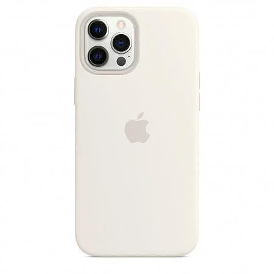 Official Apple Silicone Case - Бял