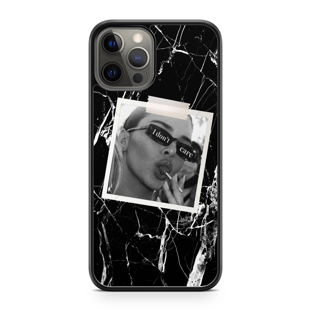 Black Marble I Don't Care Case